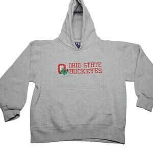 Vtg Team Edition Apparel Ohio State Buckeyes Hoodie Sweater Youth Small NCAA